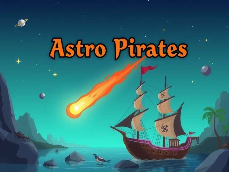 Astro Pirates Comet Chasers game banner